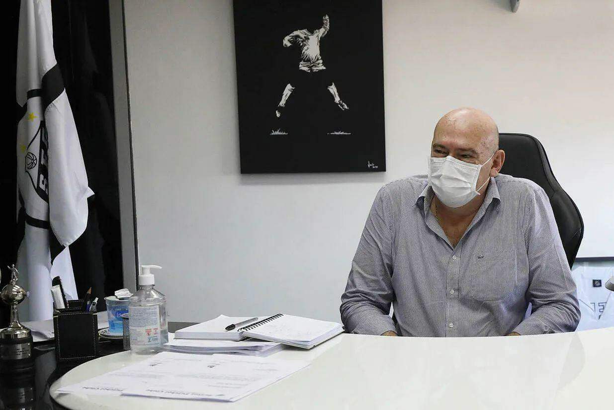 Andres Rueda está confiante no trabalho do técnico Fabián Bustos neste Brasileirão