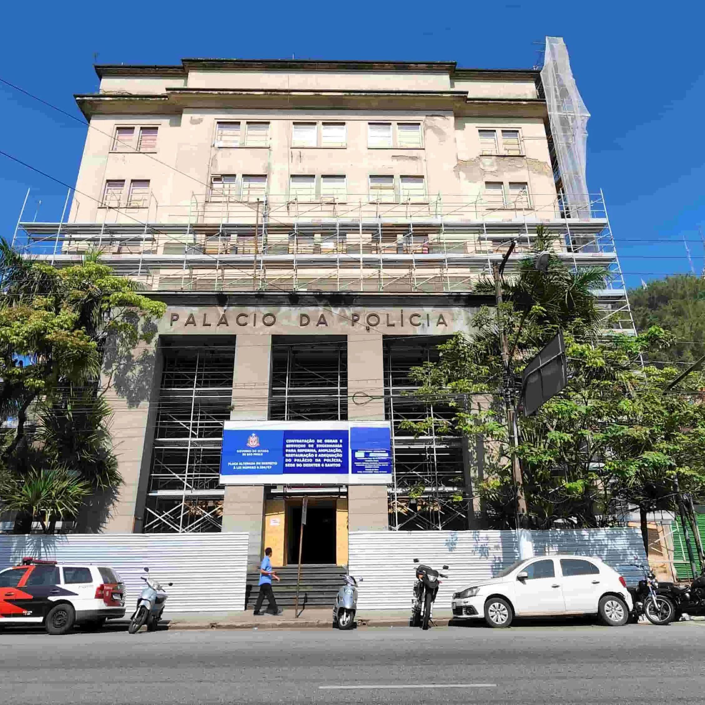 Ocorrência foi registrada na Central de Polícia Judiciária (CPJ) de Santos