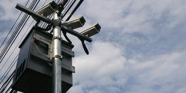 O novo radar de Guarujá foi instalado no km 5,6 da rodovia SP-061 e passou a funcionar no dia 3 de março