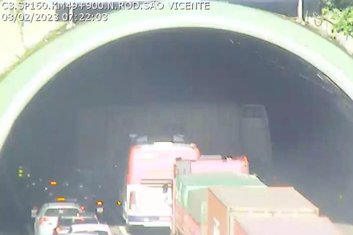 Incidente gerou trânsito no local