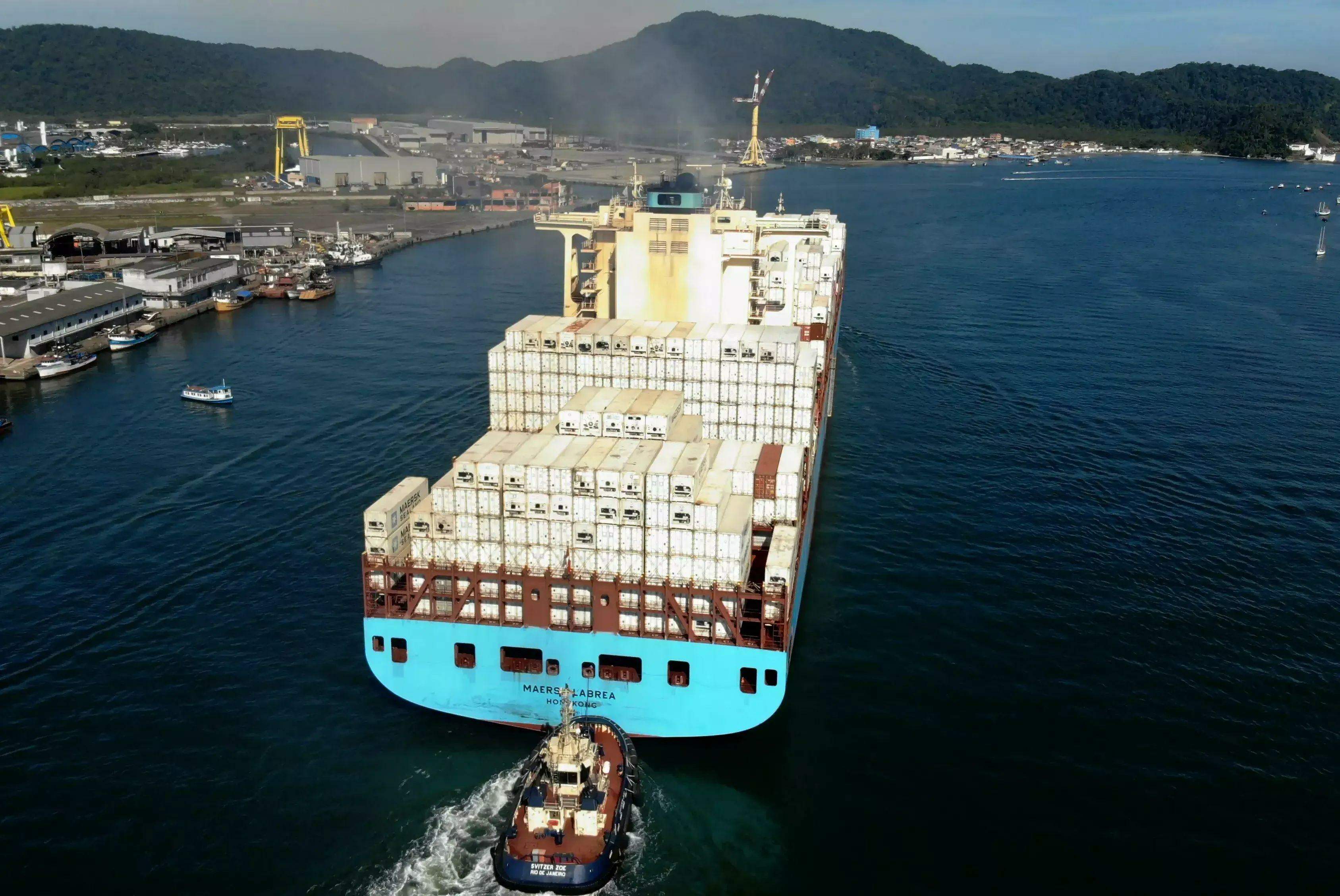 Acumulado é de 1,8 milhão de TEU no ano, 5,6% maior em comparação ao mesmo período de 2024 (Carlos Nogueira/AT)