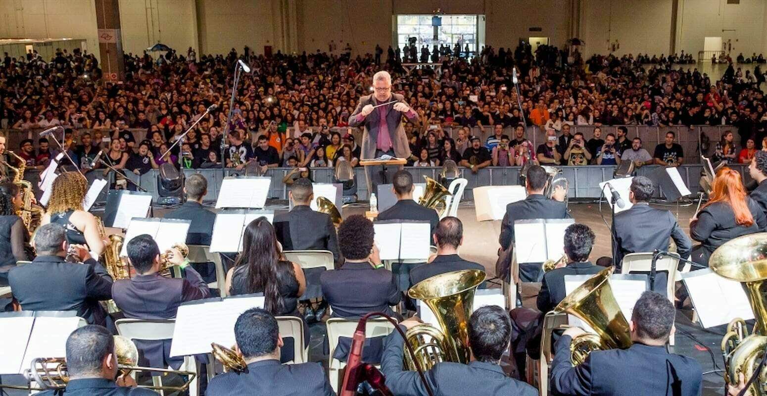Orquestra de Metais e Percussão da Banda Marcial comemora 30 anos