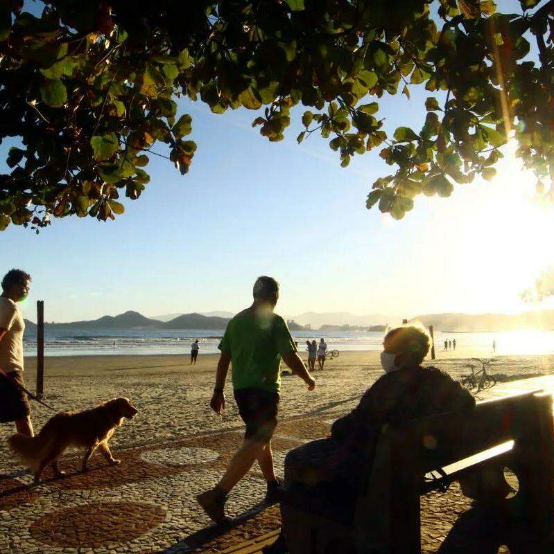 Temperaturas podem passar dos 30°C a partir de quarta-feira (20) na Baixada Santista