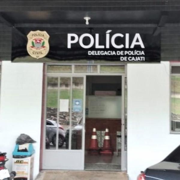 O caso foi registrado na Delegacia de Polícia de Cajati
