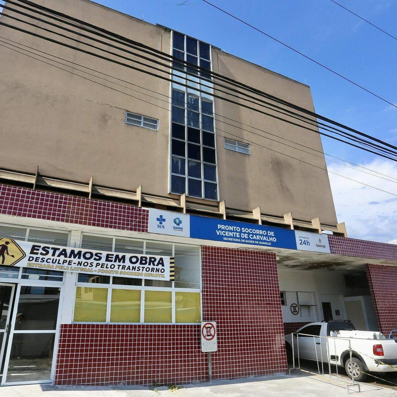 Do valor total, R$ 12 milhões serão destinados à construção de um novo pronto-socorro em Vicente de Carvalho