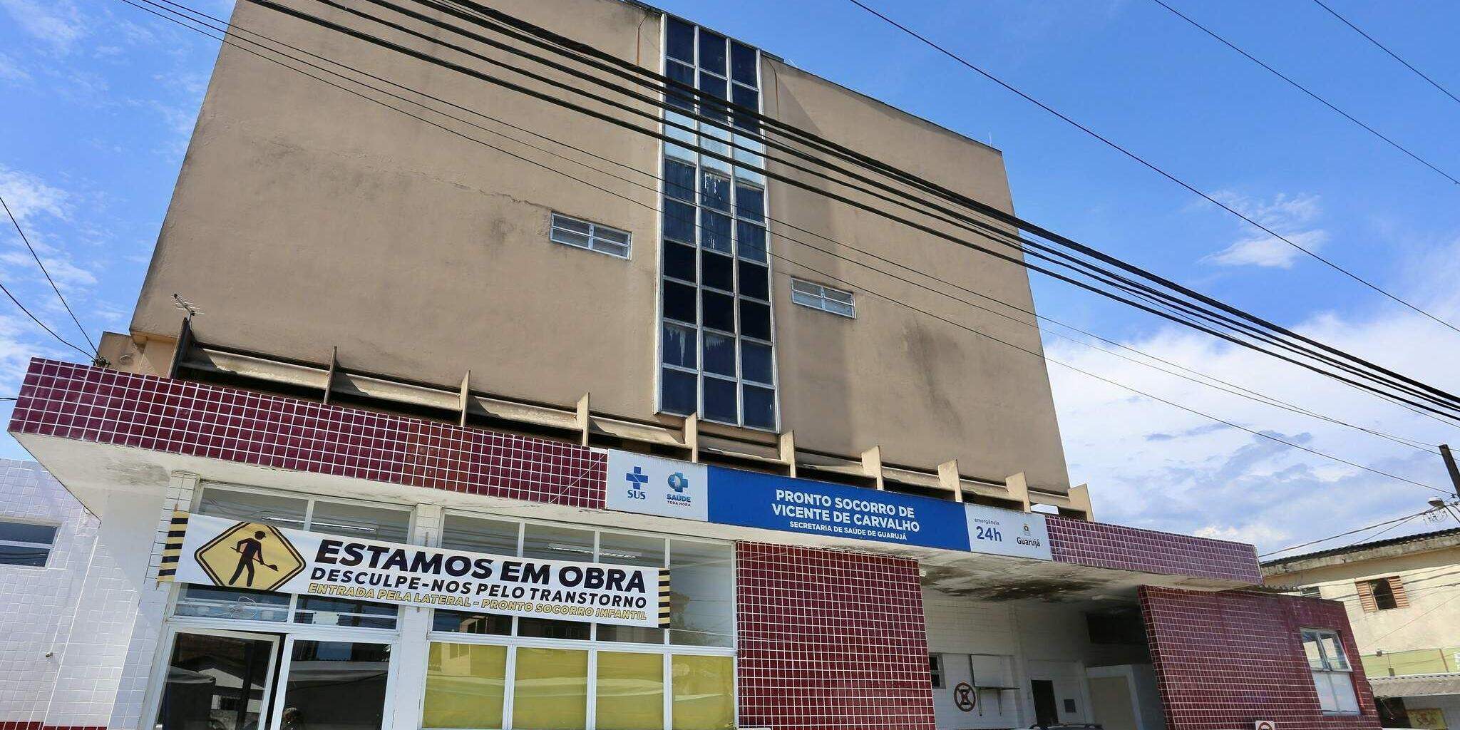 Do valor total, R$ 12 milhões serão destinados à construção de um novo pronto-socorro em Vicente de Carvalho