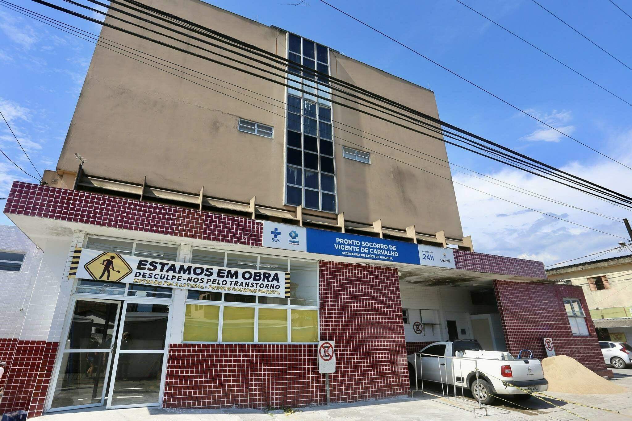 Do valor total, R$ 12 milhões serão destinados à construção de um novo pronto-socorro em Vicente de Carvalho