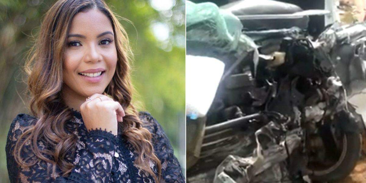 Cantora gospel Amanda Wanessa sofreu grave acidente no Pernambuco