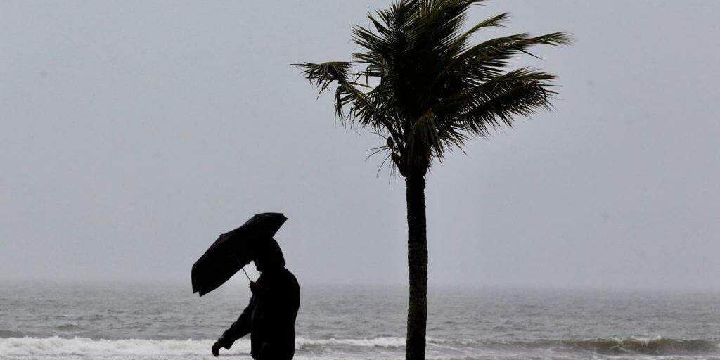 No domingo (23), pancadas de chuva podem ocorrer à noite