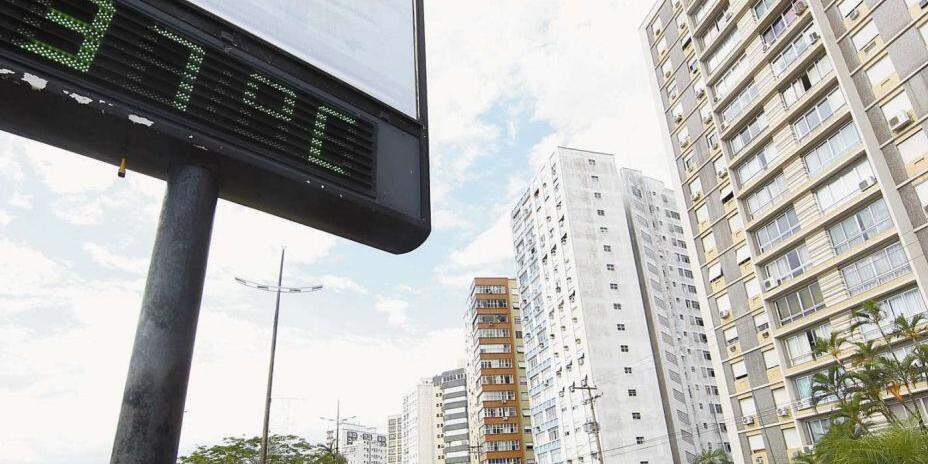 Calor intenso de quinta-feira (3) deverá perder força no fim de semana 