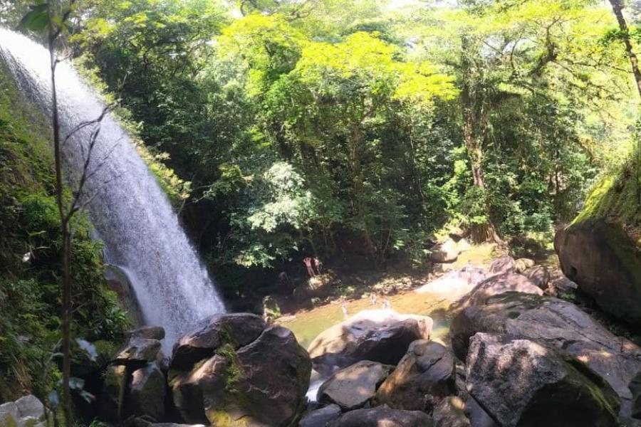 Cachoeira do Guariúma, em Praia Grande, é um dos destaques da região