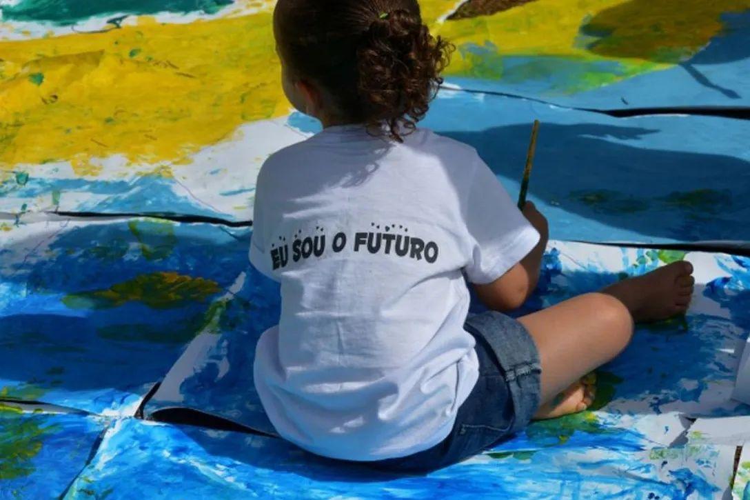 Criança no Carnaval é para brincar