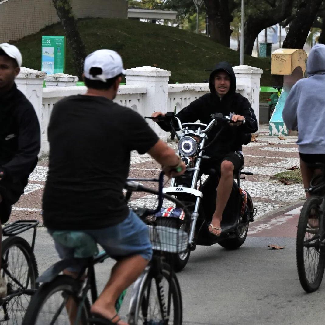 Bicicletas elétricas e fiscalização