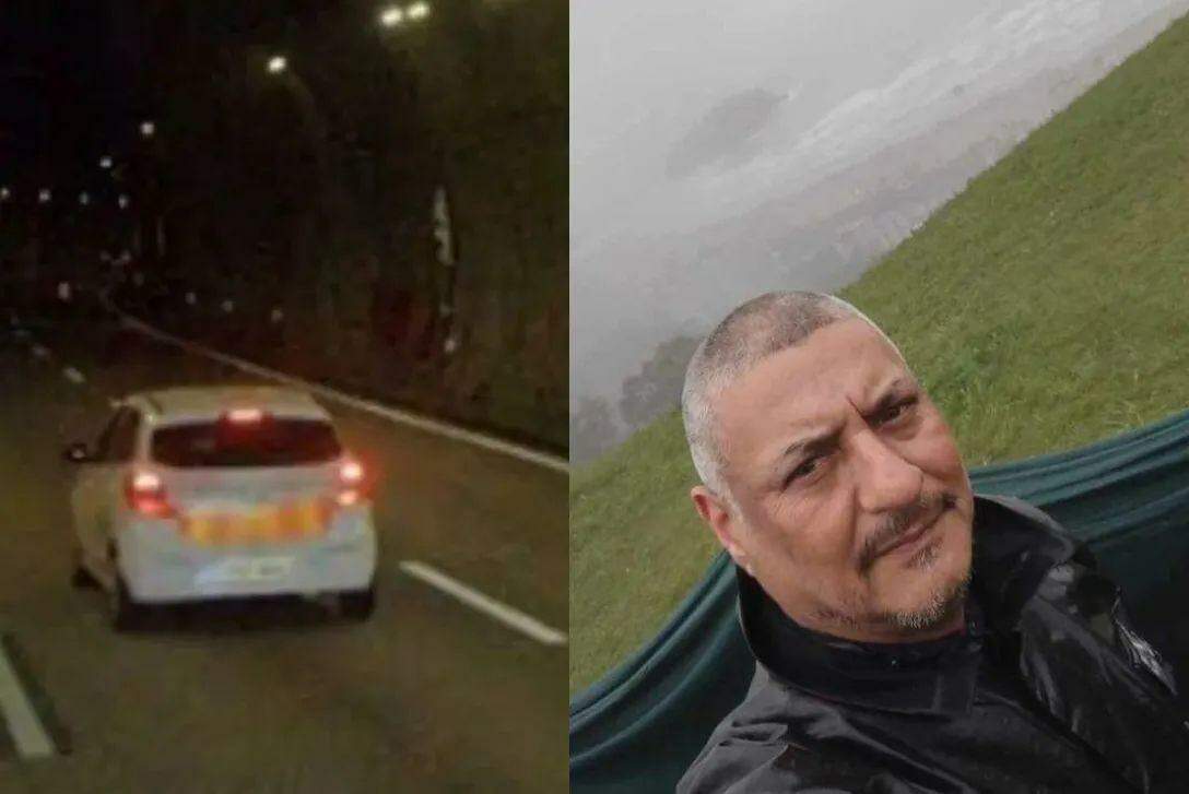 O acidente aconteceu no túnel Irineu Meirelles, nesta terça-feira