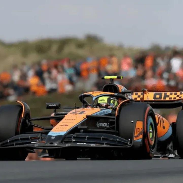 Lando Norris supera Verstappen e faz melhor tempo no segundo treino do GP da Holanda