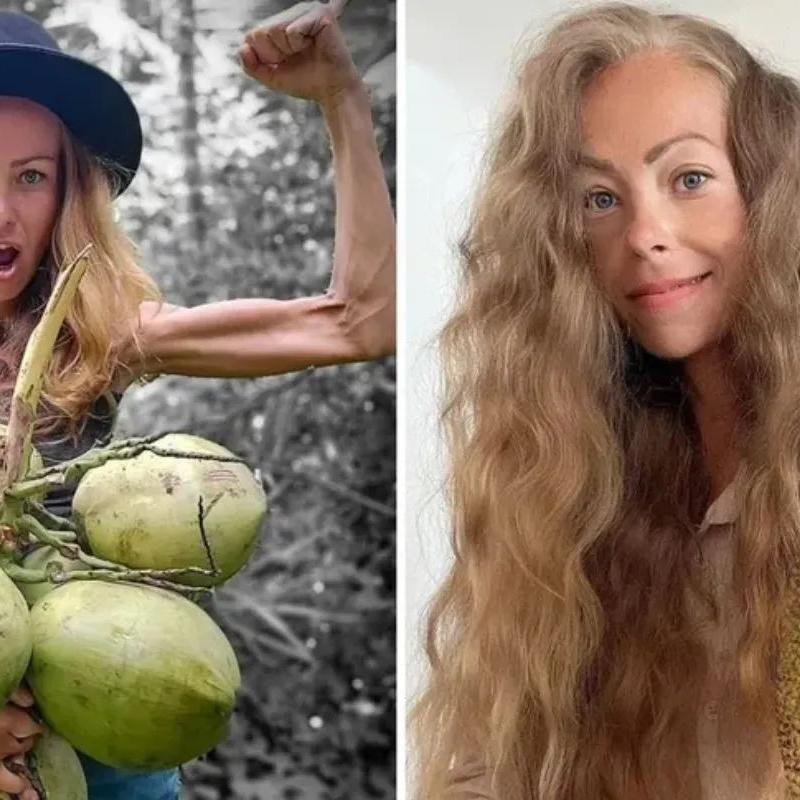 Ela chegou a afirmar que vivia de uma 'dieta completamente crua' nos últimos quatro anos