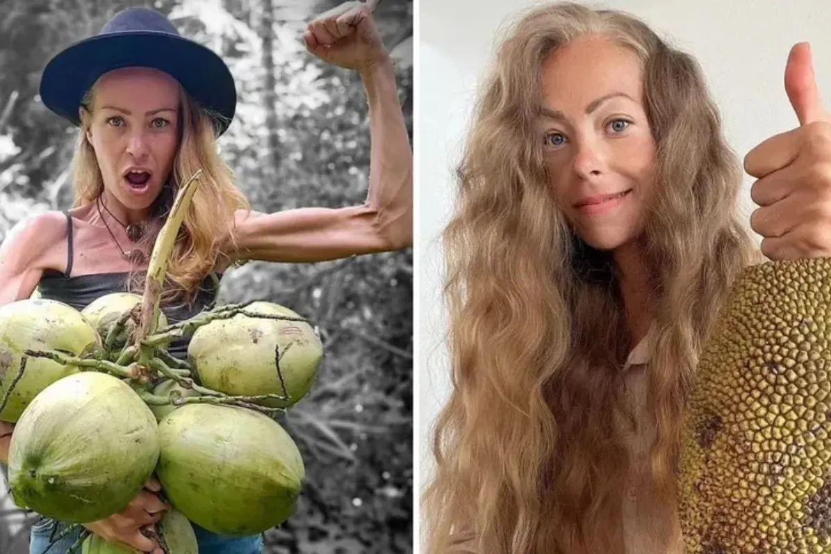 Ela chegou a afirmar que vivia de uma 'dieta completamente crua' nos últimos quatro anos