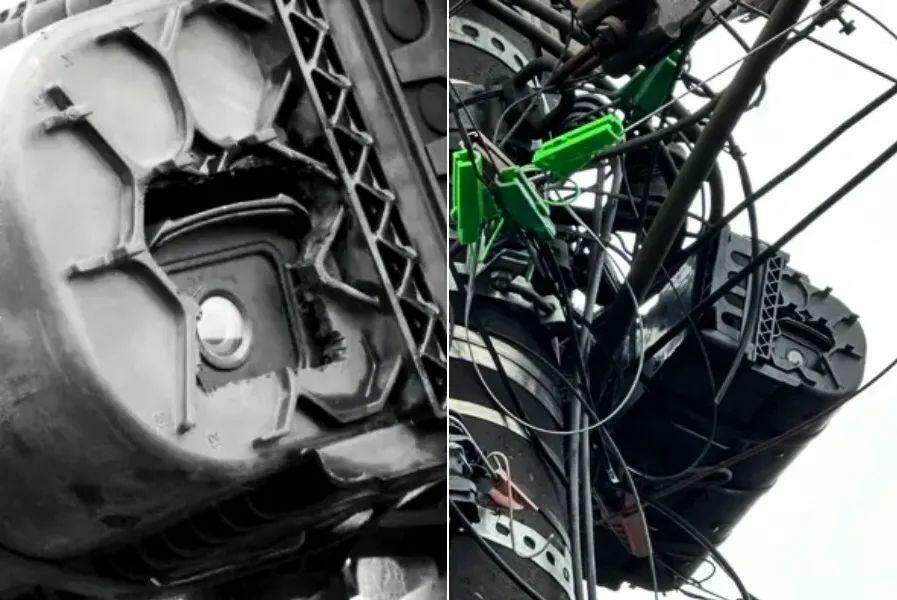 Policiais encontraram duas câmeras escondidas em um poste de energia elétrica instalado em um beco, na esquina da Av. Brigadeiro Faria Lima com a Rua Kleber Facundo Leite, no Rádio Clube