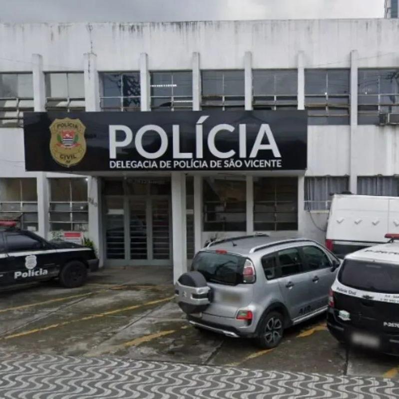 Caso foi registrado pela Delegacia de Polícia de São Vicente