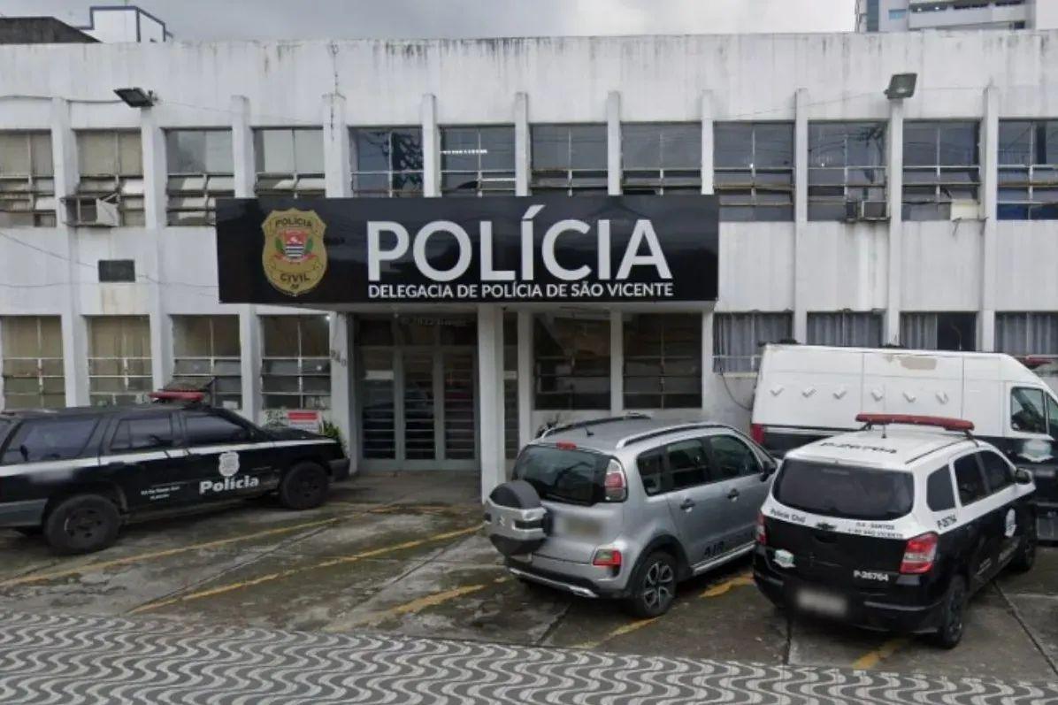 Caso foi registrado pela Delegacia de Polícia de São Vicente