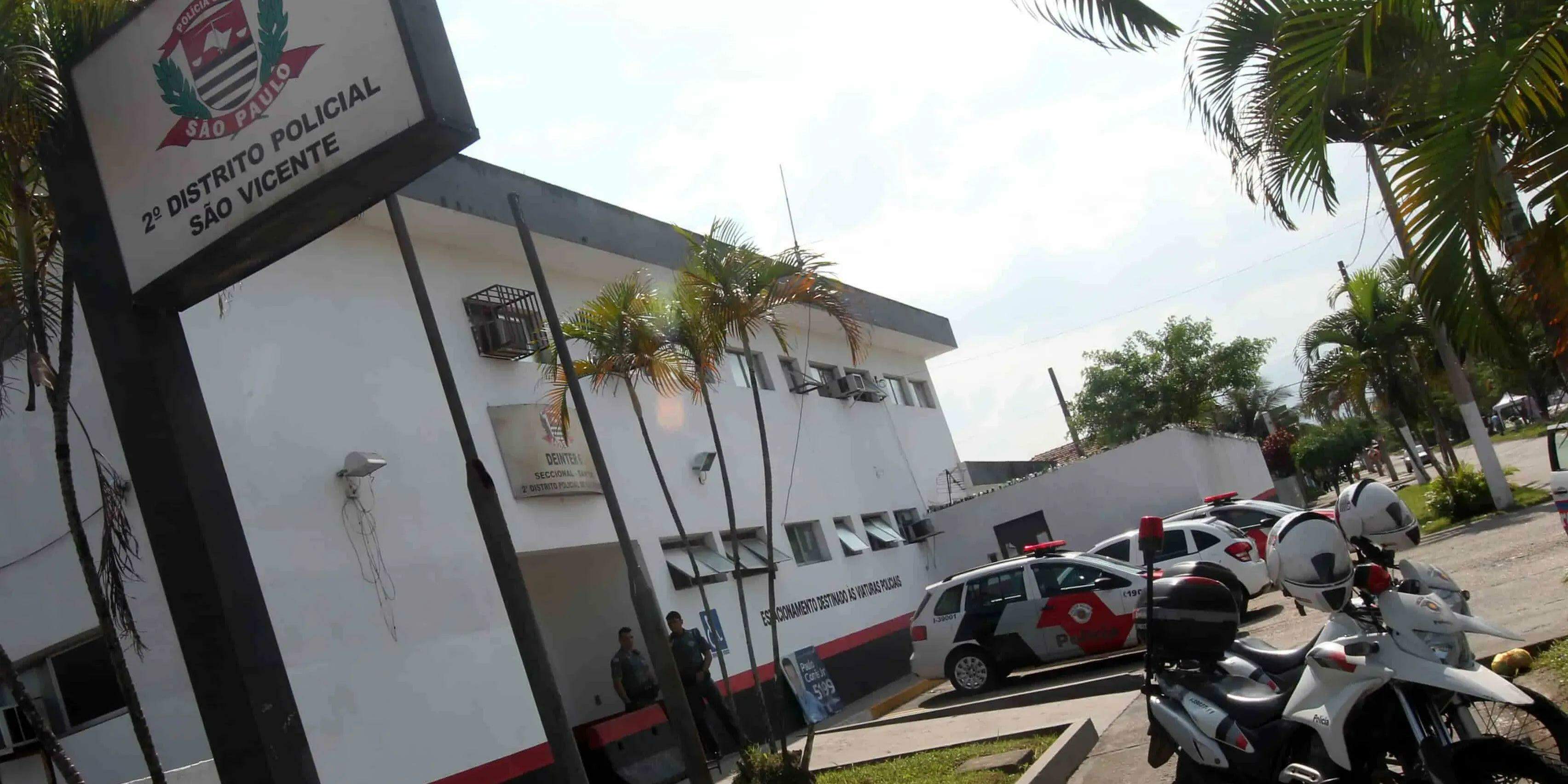O caso foi registrado no 2º DP de São Vicente