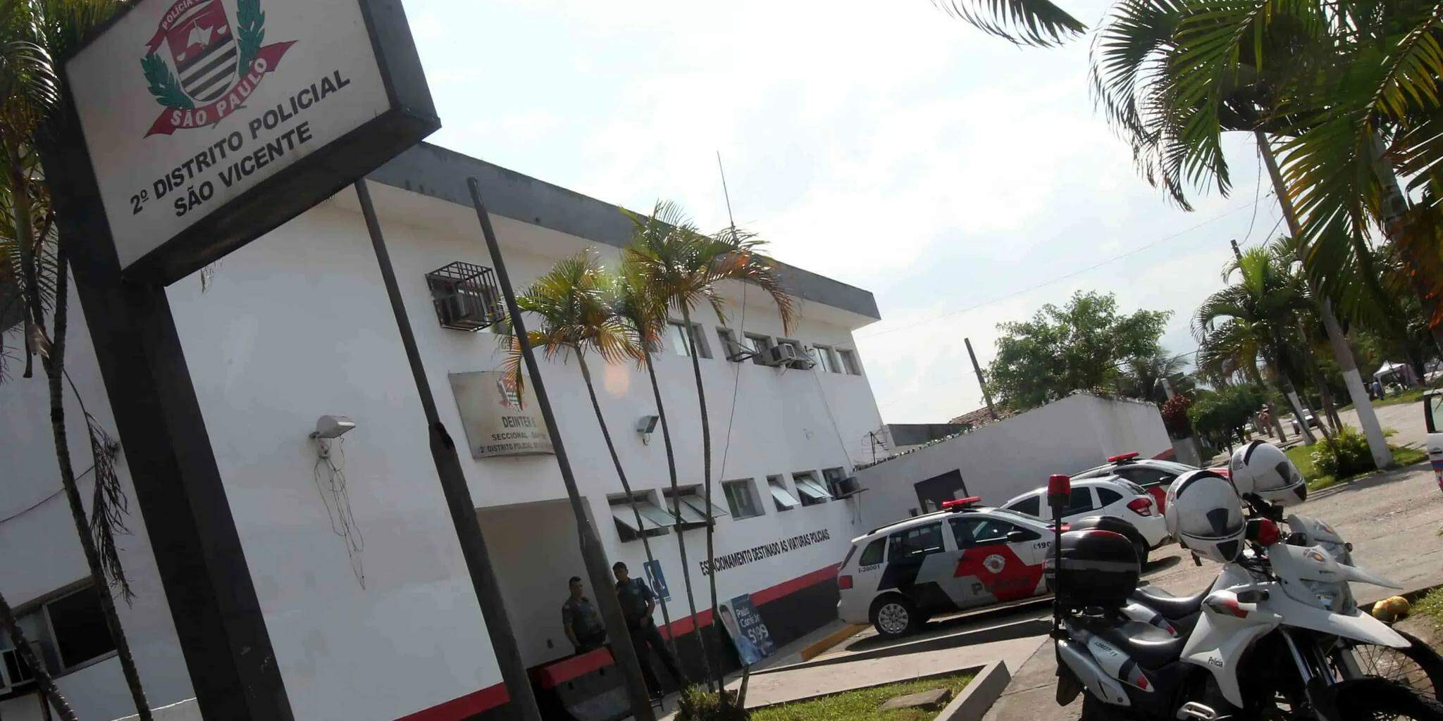 O caso foi registrado no 2º DP de São Vicente