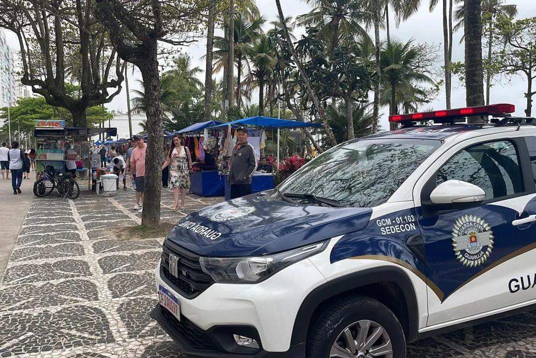Guarujá teve 420 atendimentos da GCM no feriado