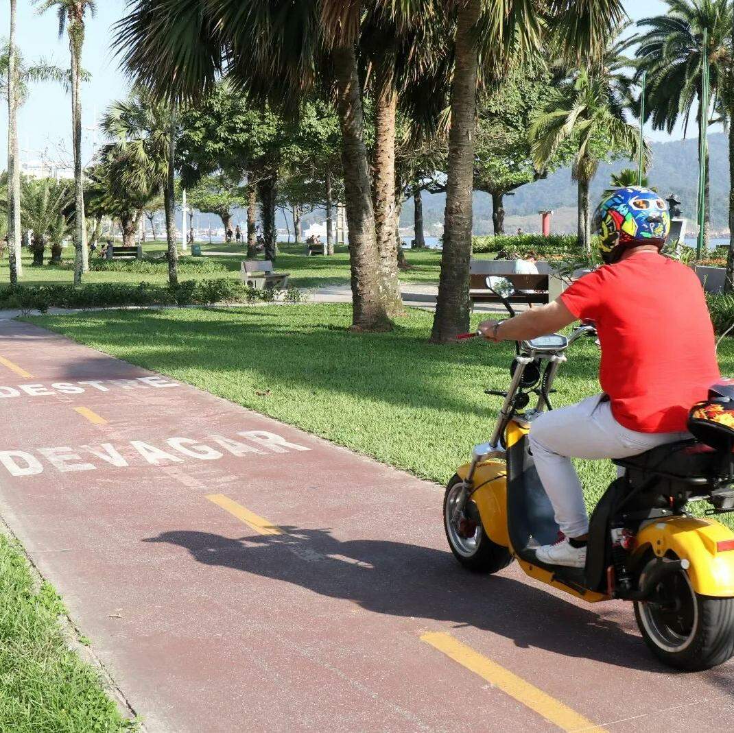 Fiscalização de bicicletas elétricas, ciclomotores e veículos autopropelidos em Santos vira desafio para autoridades