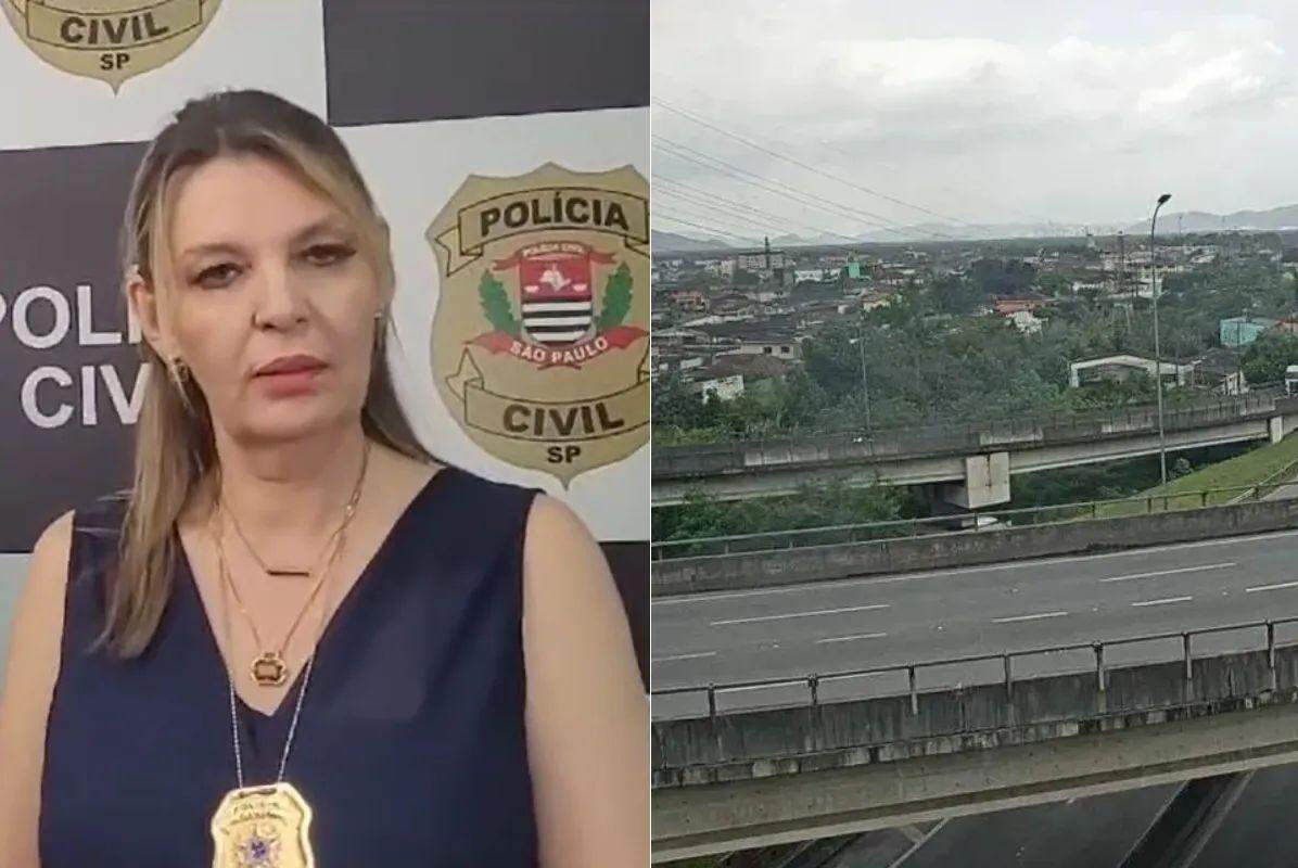 A delegada seccional de São Bernardo do Campo, Kelly Cristina Sacchetto Cesar de Andrade