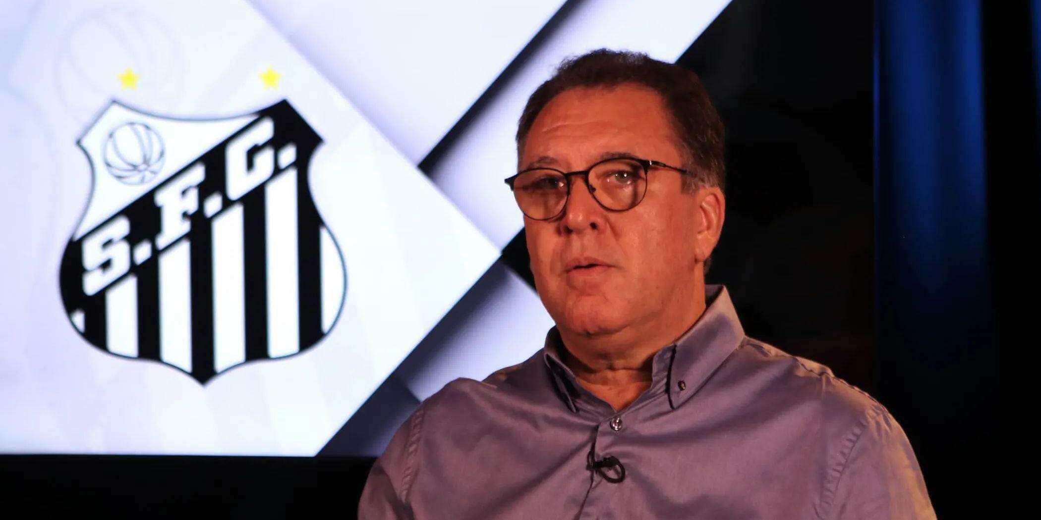 O presidente do Santos, Marcelo Teixeira, se diz a favor da renovação e da democracia no clube