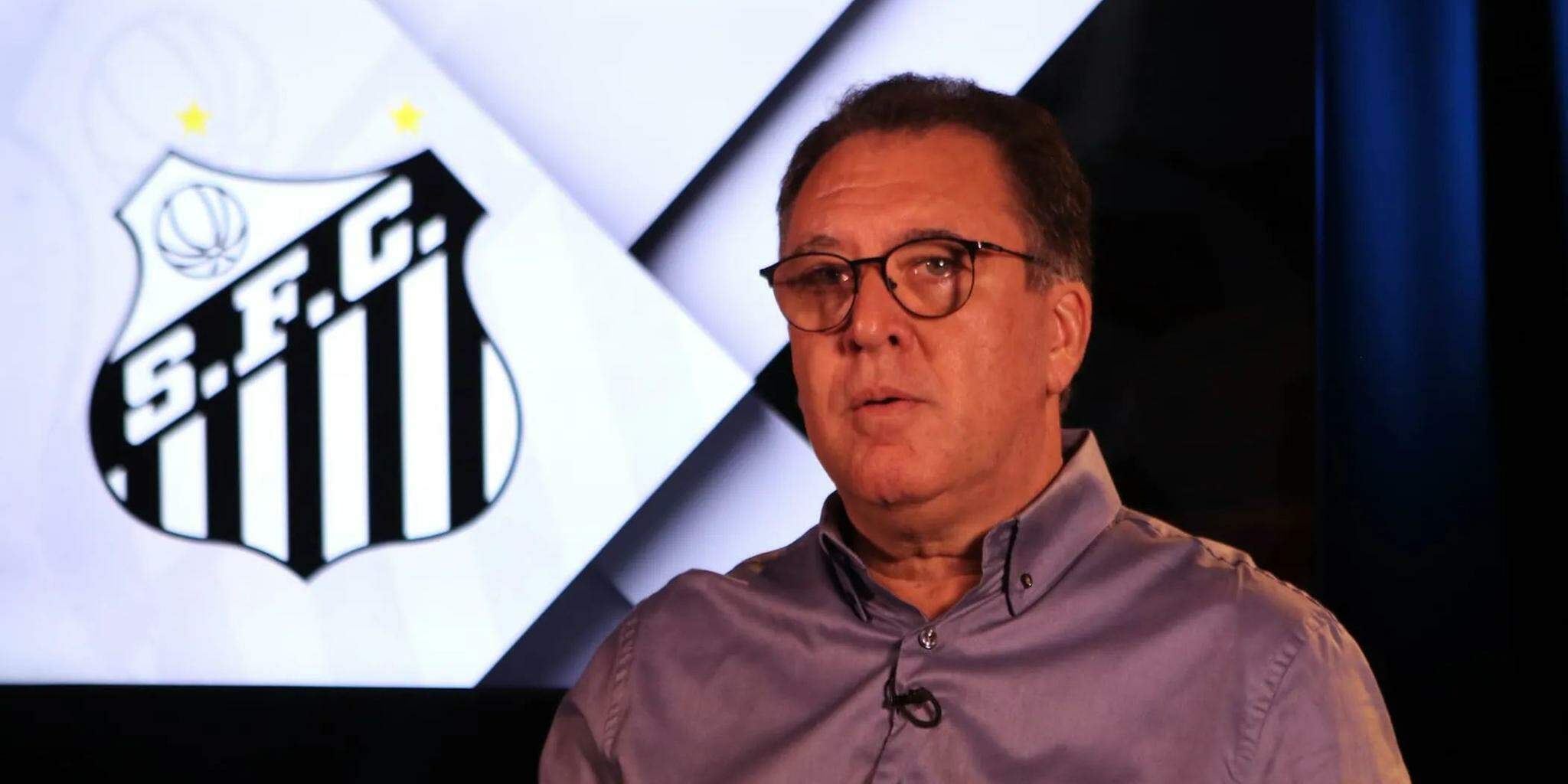 O presidente do Santos, Marcelo Teixeira, se diz a favor da renovação e da democracia no clube