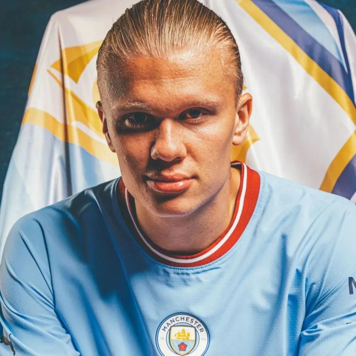 Haaland nega fotos com filhos de jogadores 