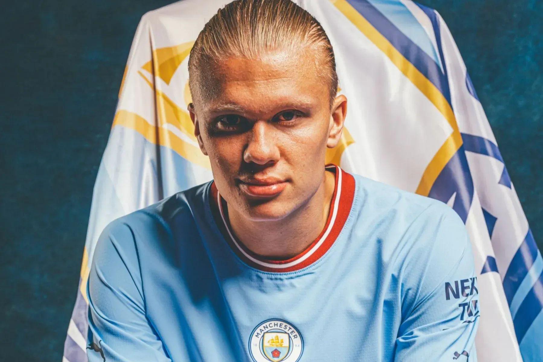 Haaland nega fotos com filhos de jogadores 