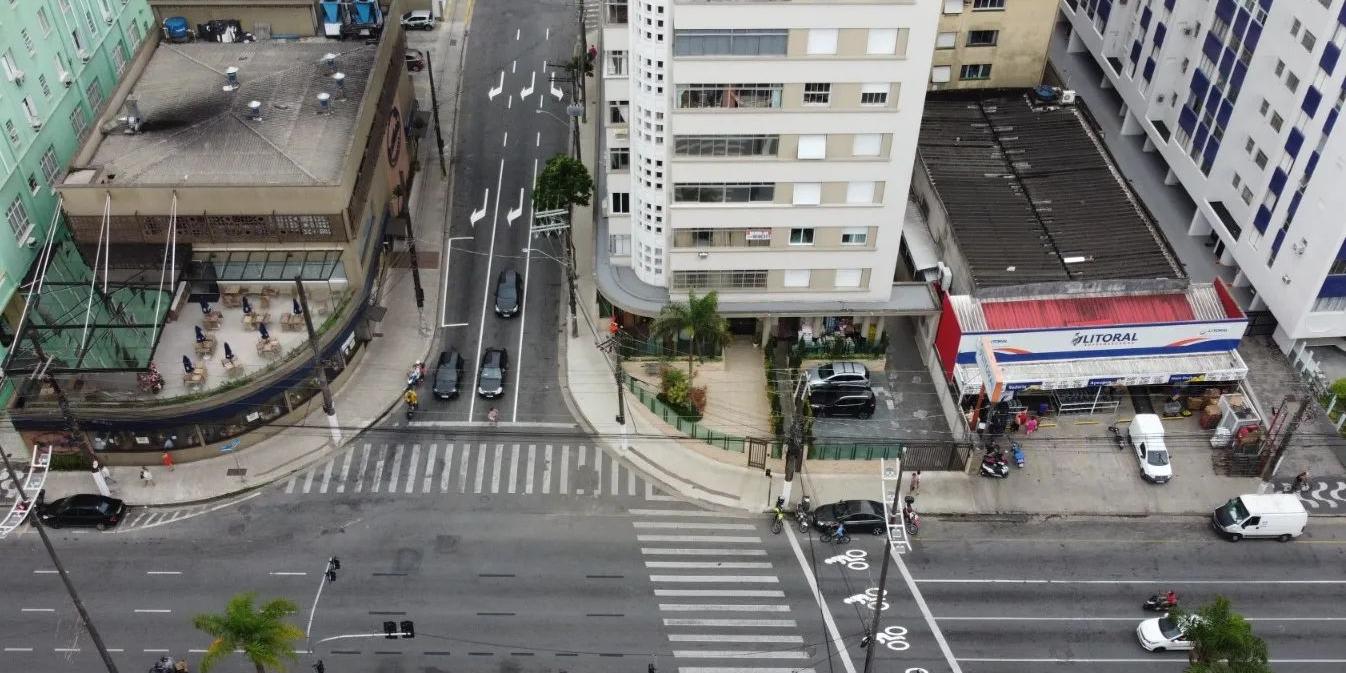 Acidente aconteceu Às 8h10 na Av. Presidente Wilson