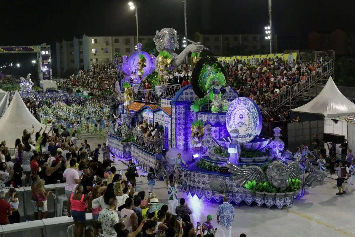 A Unidos dos Morros foi a campeã do Carnaval de Santos em 2023