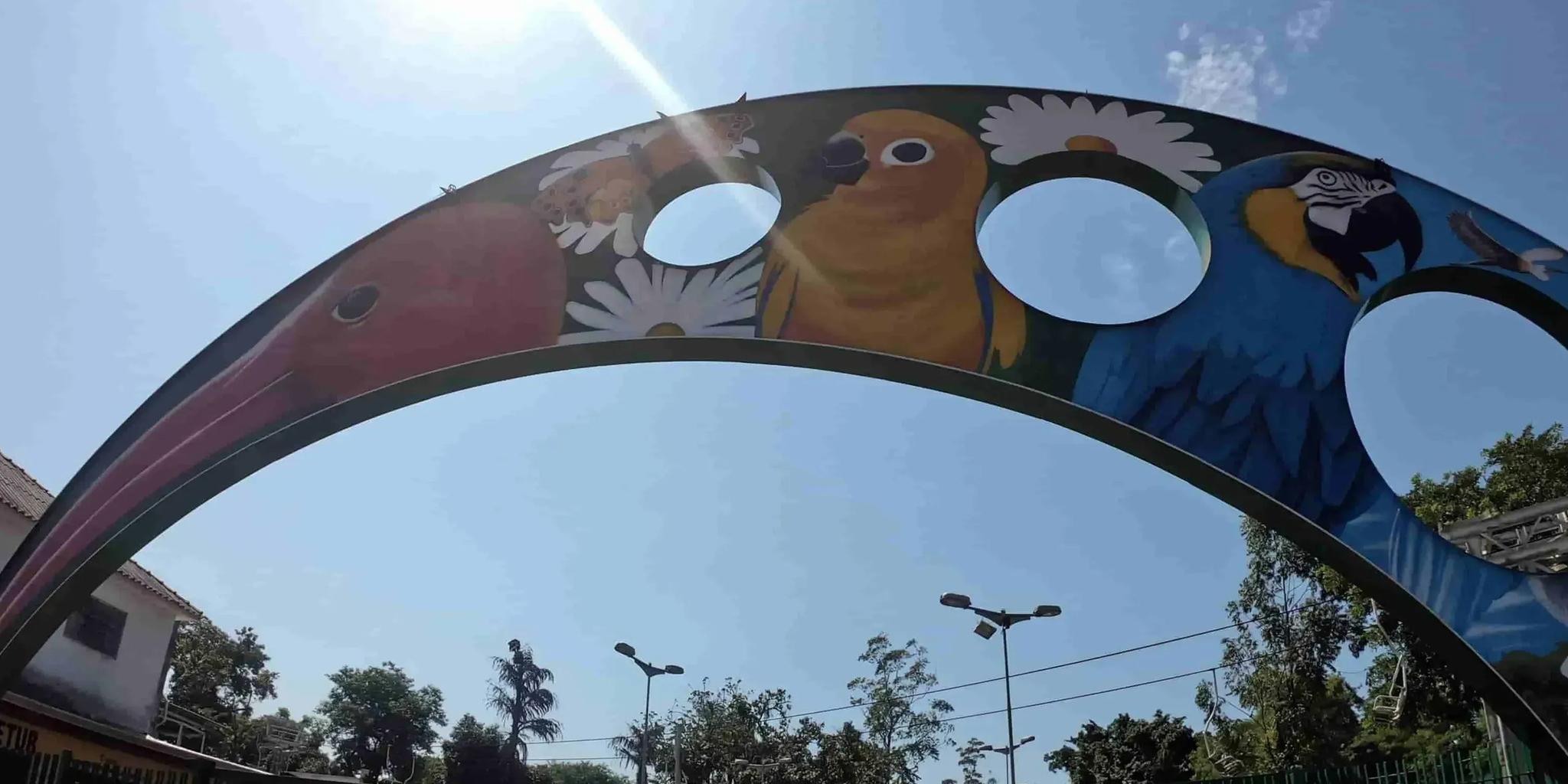 A pista ficará disponível até 21 de fevereiro, de terça a domingo das 10h às 20h (Prefeitura Municipal de Cubatão)