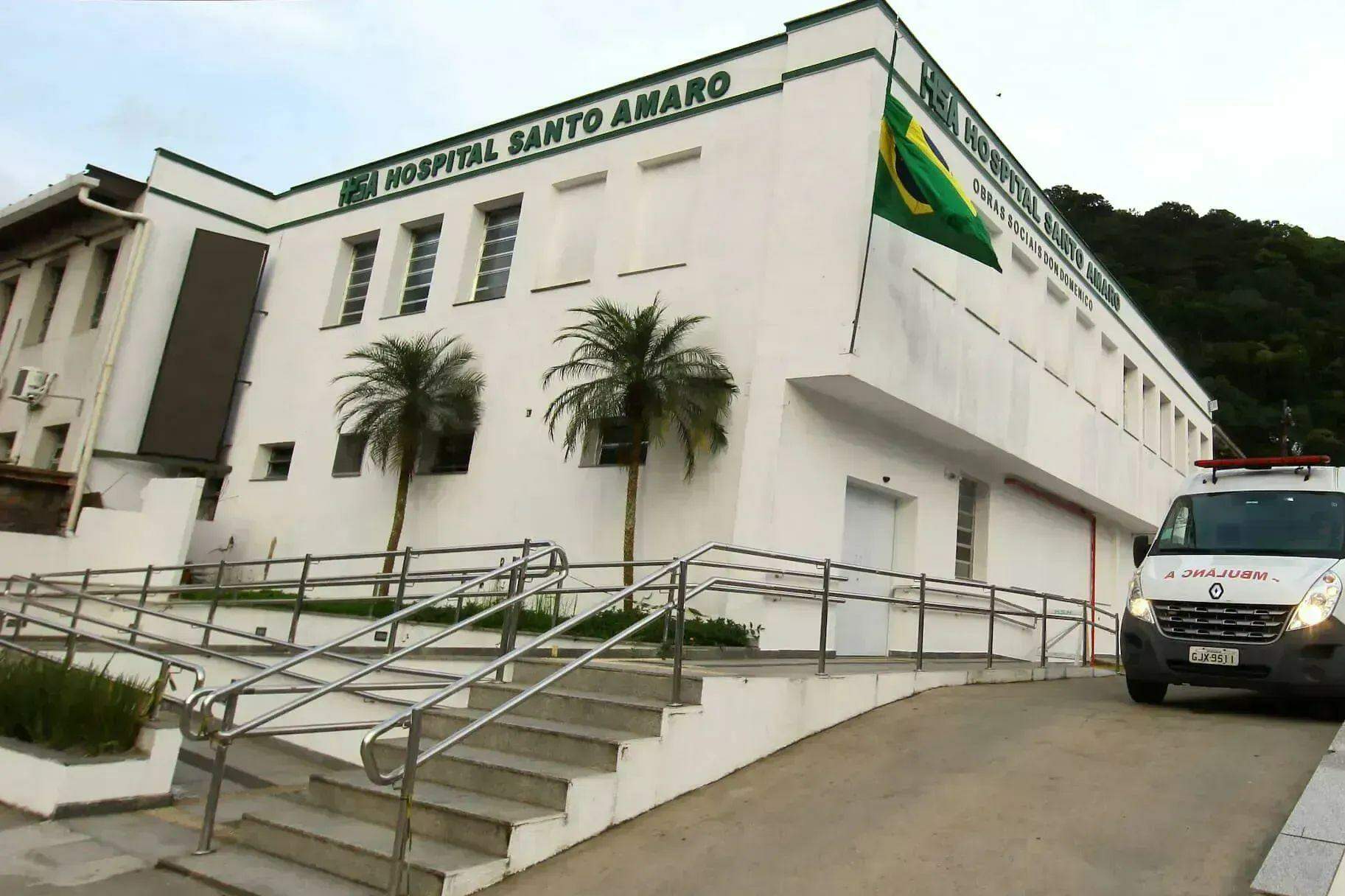Vítima foi levada ao Hospital Santo Amaro, mas não resistiu aos ferimentos e morreu