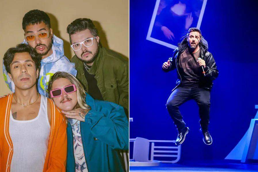 Banda Restart se apresenta em Santos; Fábio Rabin está em Guarujá