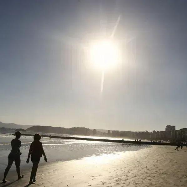 Até sexta-feira, dias prometem ser quentes nas cidades da Baixada Santista