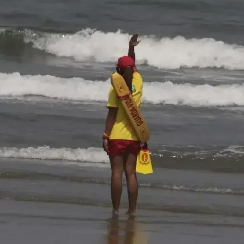 O GBMar informou que foram realizados 49 salvamentos neste fim de semana no Litoral de SP
