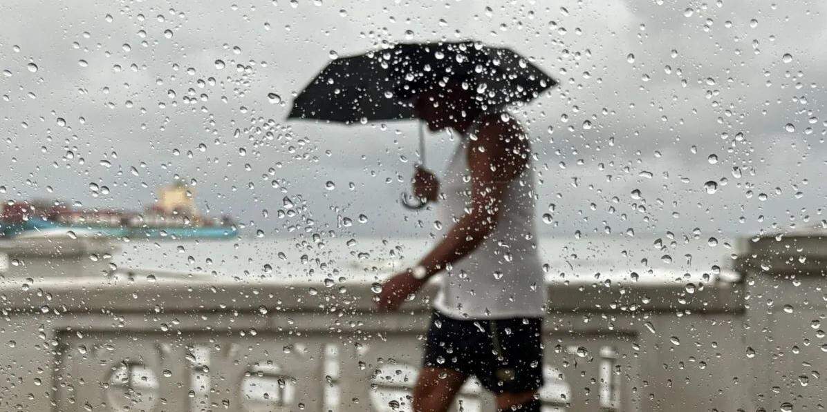 Em Santos, a quinta-feira (15) deve ser o dia mais chuvoso da semana