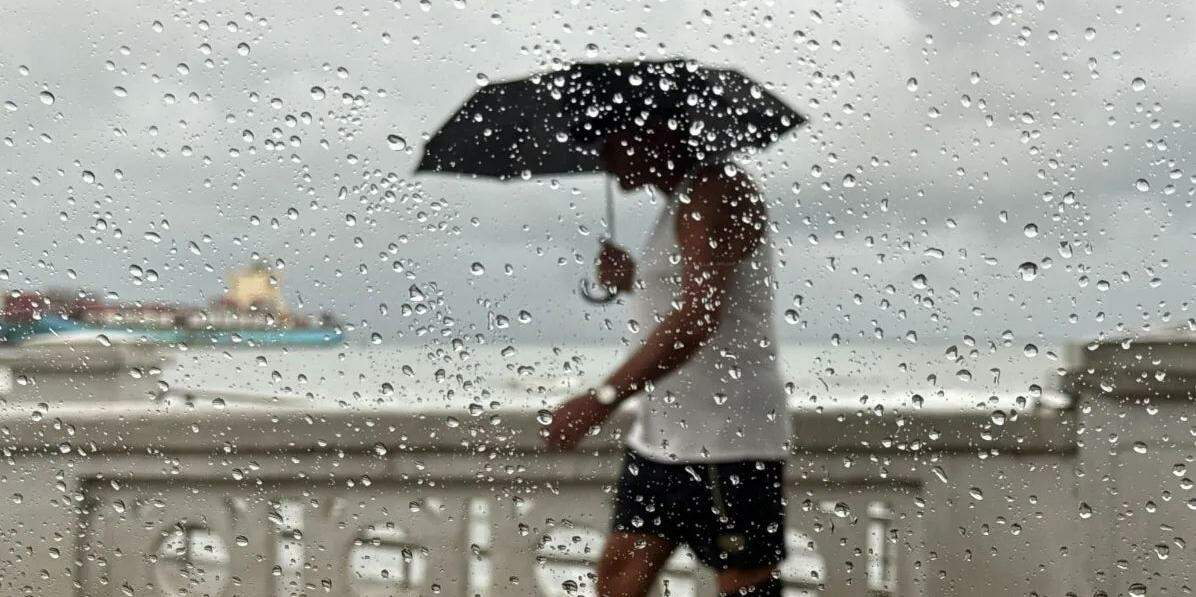 Em Santos, a quinta-feira (15) deve ser o dia mais chuvoso da semana