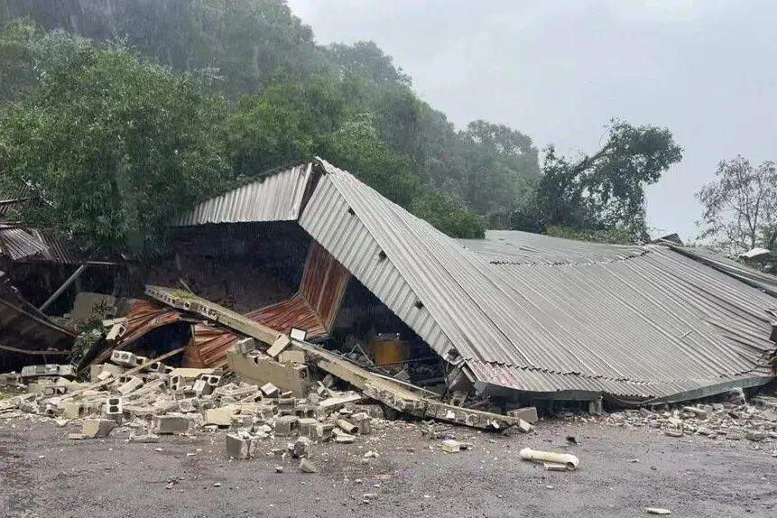 Os tremores foram provocados como consequência das fortes chuvas que atingem o Rio Grande do Sul