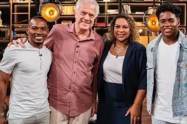 A mãe de jogador postou a foto em sua rede social e cortou a Gabriely