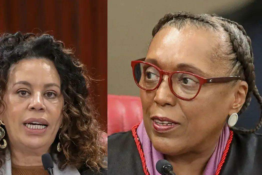 Edilene Lôbo e Vera Lúcia Santana Araújo