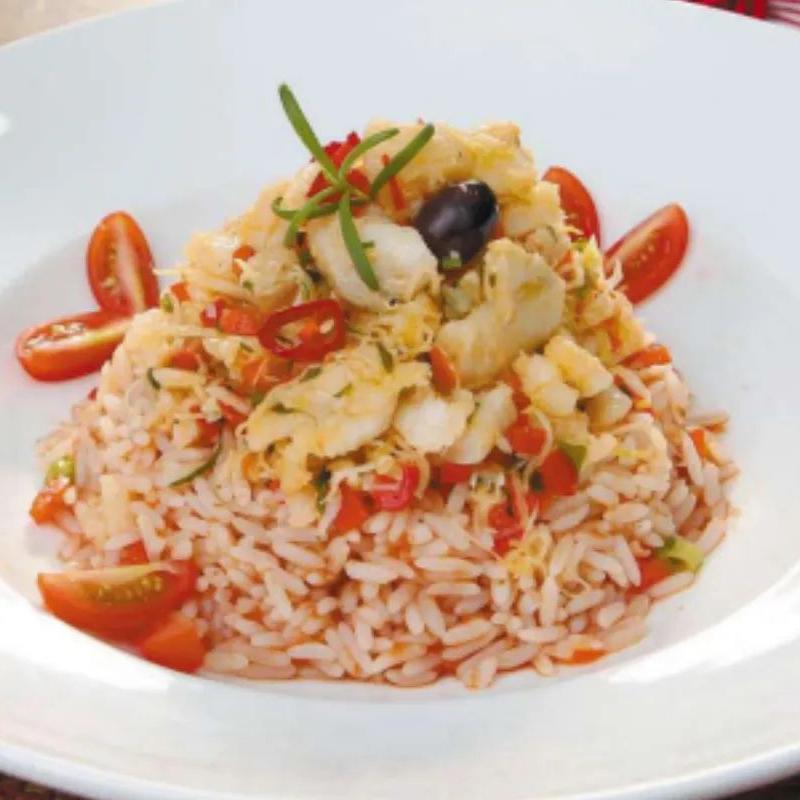 Arroz de bacalhau é uma das receitas para o Dia das Mães