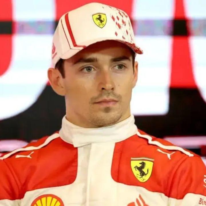 Leclerc chegou uma posição à frente de seu companheiro de Ferrari, Lewis Hamilton