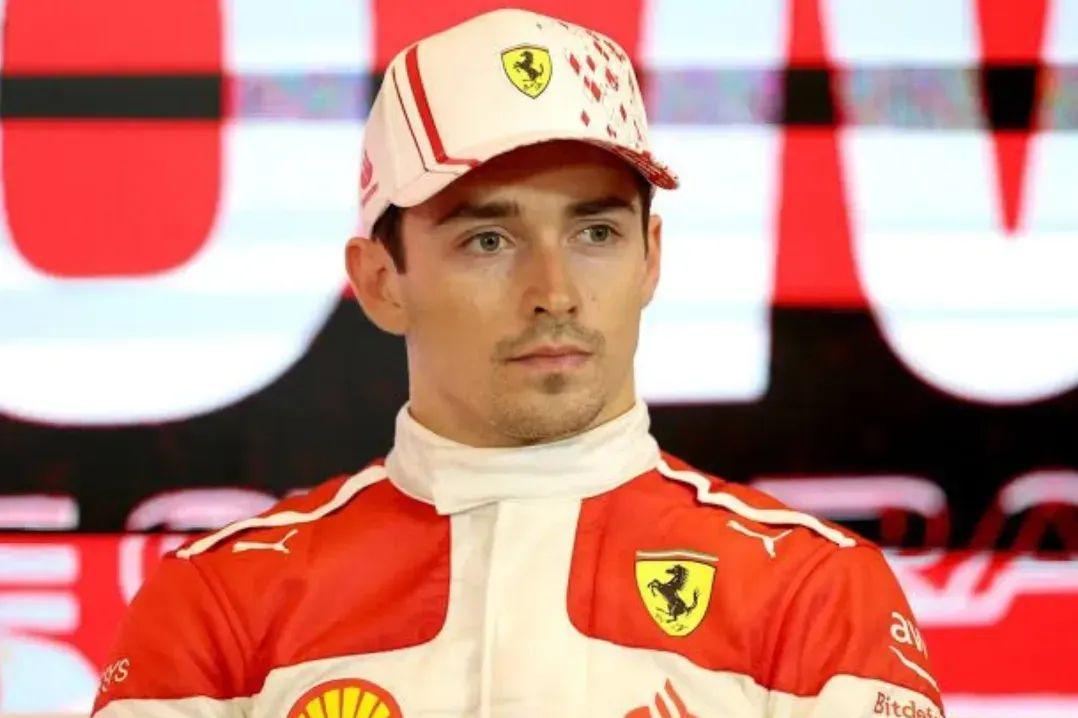 Leclerc chegou uma posição à frente de seu companheiro de Ferrari, Lewis Hamilton