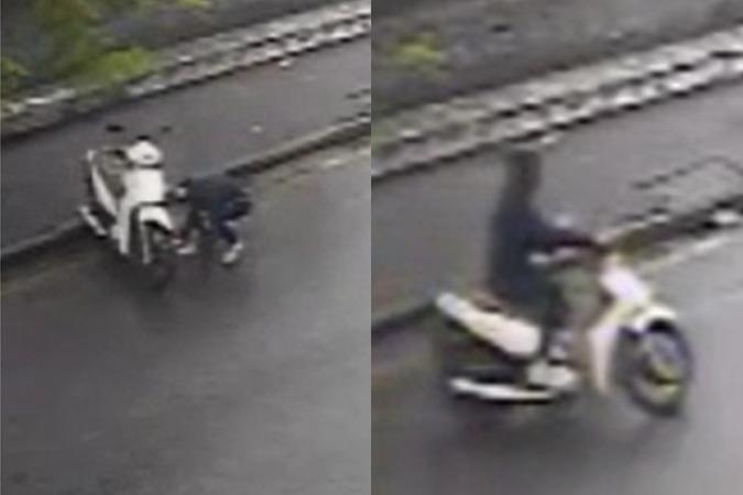 A moto era o único meio de locomoção da casa