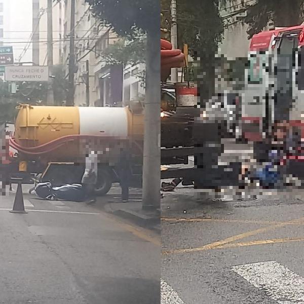 Samu prestou atendimento ao motociclista, mas ele não resistiu aos ferimentos